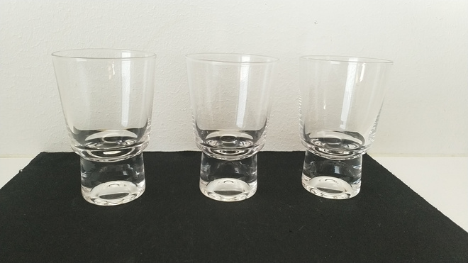 Tapio Wirkkala Future liköörilasit 3 kpl, Iittala