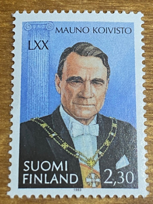 PRESIDENTTI MAUNO KOIVISTO 70 VUOTTA**