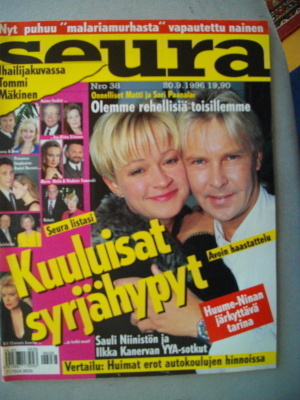 Seura lehti Nro 38/1996. (20.3)