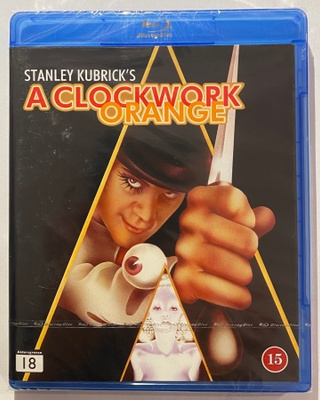 A Clockwork Orange - Blu-ray ( uusi, kelmussa )