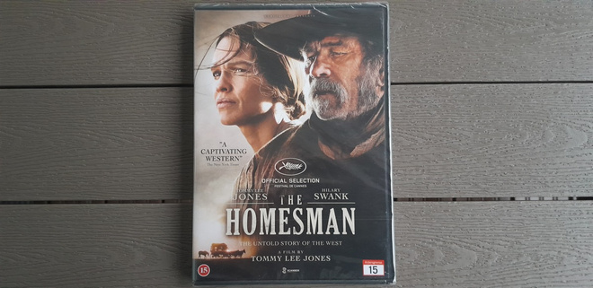 DVD: The Homesman (Tommy Lee Jones, Hilary Swank 2014) UUSI