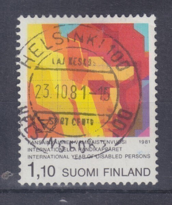 1981 vammaistenvuosi 3 loistoleimalla.