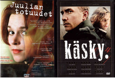 2 KPL DVD ELOKUVIA
