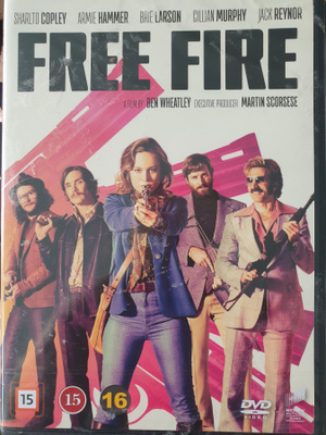 FREE FIRE DVD UUSI (Ben Whitleyn & Martin Scorsesen)
