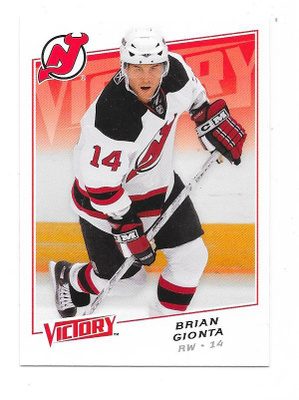 2008-09 UD Victory #78 Brian Gionta New Jersey Devils