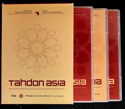 TAHDON ASIA – 3-DVD boksi - YLE 2005 - kaikki 12 jaksoa