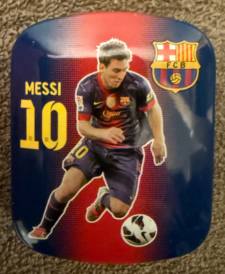 LIONEL MESSI FC BARCELONA METALLINEN KARKKIRASIA 2014