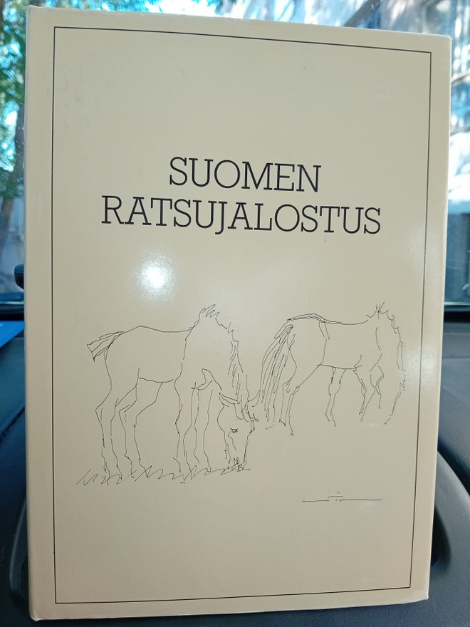 Lauri Jalkanen SUOMEN RATSUJALOSTUS ( 1 p. 1984 ) Sis.pk.t