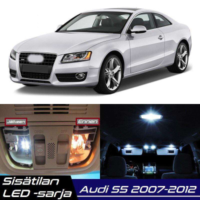 Audi S5 (B8) Sisätilan LED-sarja 16-osainen