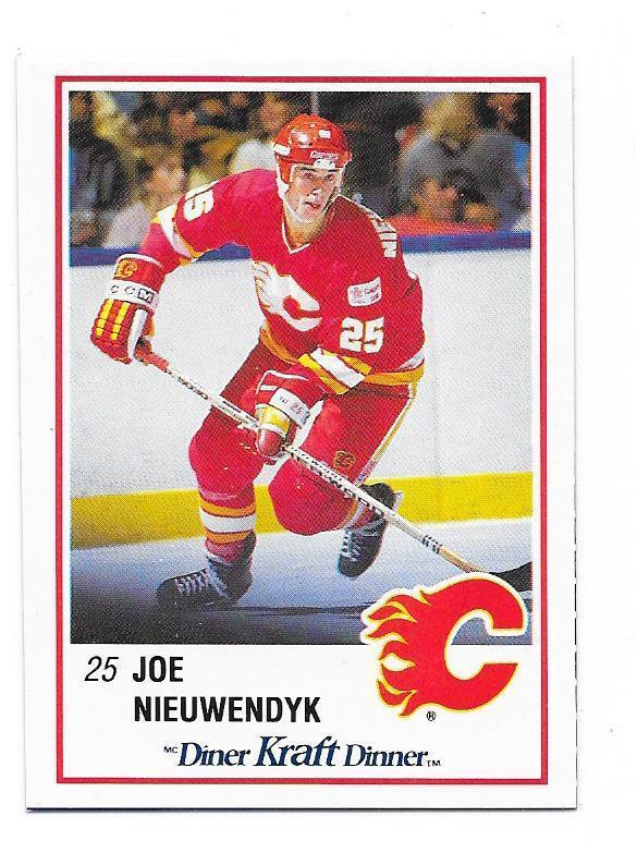 1989-90 Kraft #5 Joe Nieuwendyk Calgary Flames