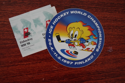 Jääkiekon MM-kisat Suomi 1997 ja Zürich 1998