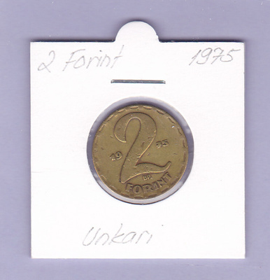 Unkari 2 Forint v.1975 KM#591