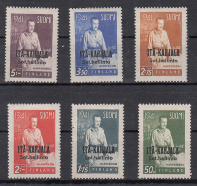 ITÄ-KARJALA 1942 Mannerheim