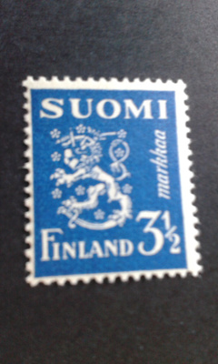 1936 sininen 3 1/2mk**