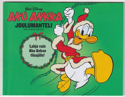 Aku Ankka joulumanteli 51B/2021