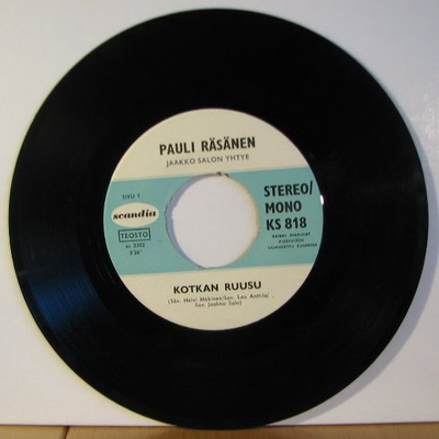 Single: Räsänen, Pauli - Kotkan ruusu / Vieraalla maalla