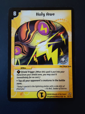 Duel masters -Holy Awe promo