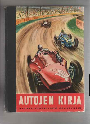 Rosen: Autojen kirja,WSOY 1958,yvk., toim. omiste Karumolle