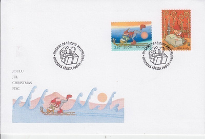 FDC 2001 Joulu