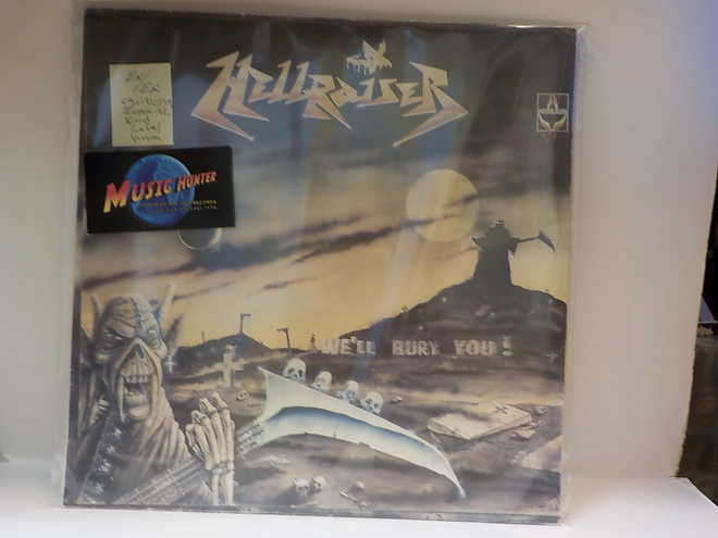 HELLRAZER - WE'LL BURY YOU! RUSSIA -92 EX/EX LP