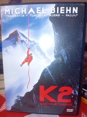 DVD K2 Vuorten jättiläinen  ( SIS POSTIKULU  )