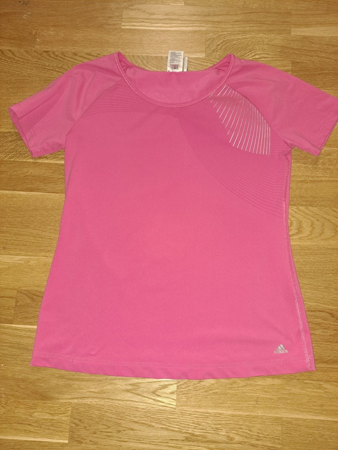 Adidas pinkki t-paita koko XL