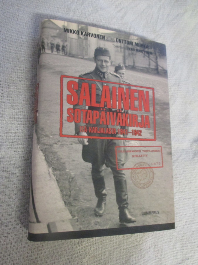 Salainen sotapäiväkirja Itä-Karjalasta 1941-1942 (1,p