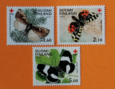 SUOMI 1992 PR Perhosia