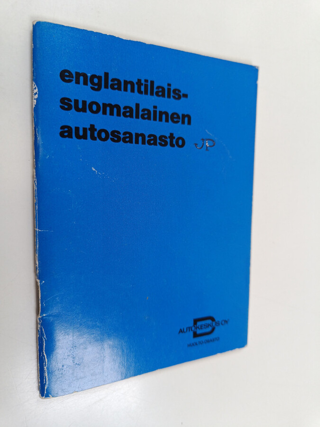 Englantilais-suomalainen autosanasto