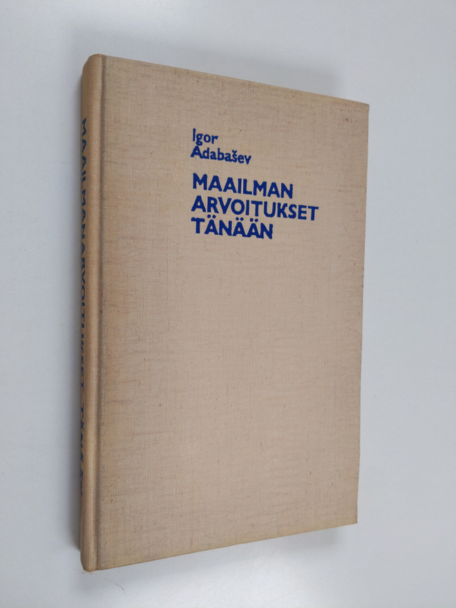 Igor Adabasev : Maailman arvoitukset tänään