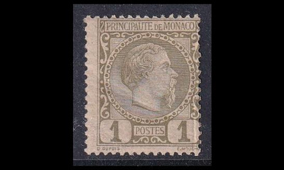 Monaco 1 * Prinssi Charles III 1 C (1885)
