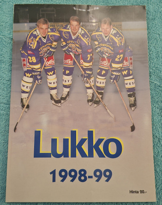 Rauman Lukko kausikirja 1998-1999