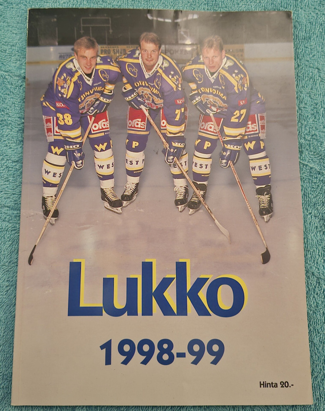 Rauman Lukko kausikirja 1998-1999