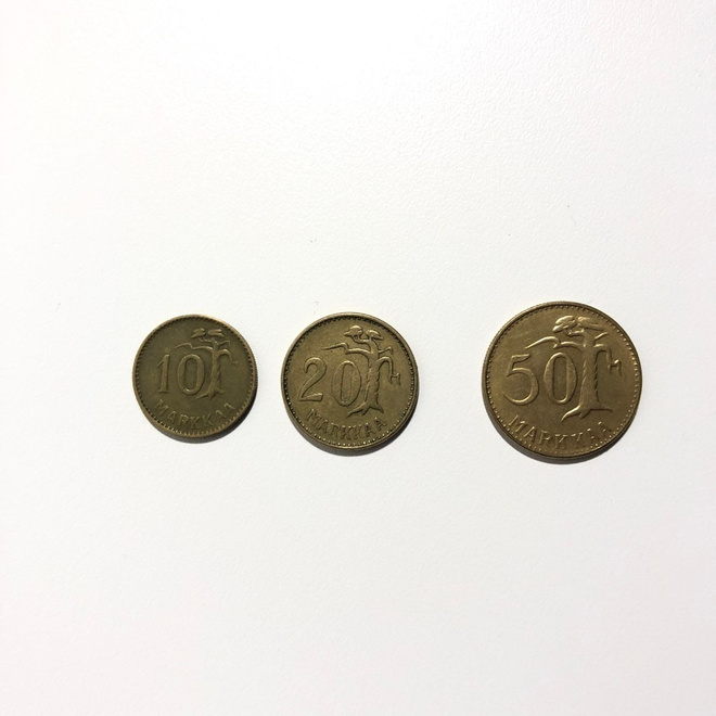 10 mk, 20 mk & 50 mk