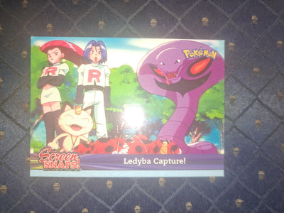 Screen Snaps! Snap 23 Pokémon Blue Topps card