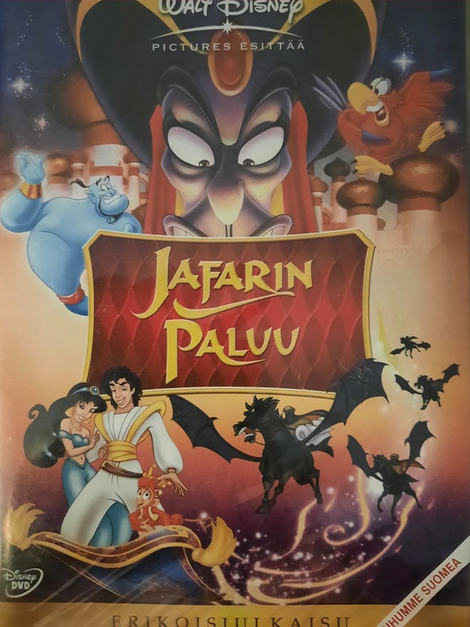 JAFARIN PALUU DVD Erikoisjulkaisu UUSI!