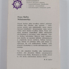 Franz Kafka : Nälkätaiteilija : Novelleja - pikkukuva 2