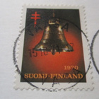1971 Vaasa hyväl joulumerkki kortilla - pikkukuva 1