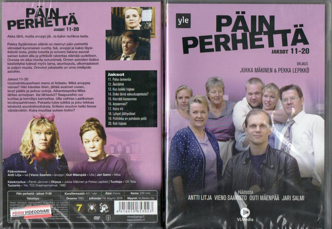 Päin Perhettä Jaksot 11-20	(37 615)	k	-FI-	DVD				1992	239mi