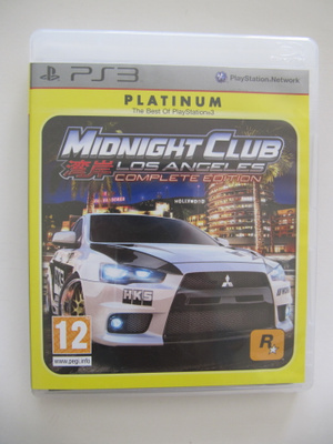 PS3-peli Midnight Club - Los Angeles CIB