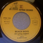 BEACH BOYS :: PEGGY SUE / HEY LITTLE TOMBOY :: VINYYLI 7" - pikkukuva 3