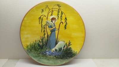 Kera lammaspaimen seinälautanen, Made in Finland