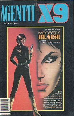 Agentti X9 - 3/90 MODESTY BLAISE (1p)