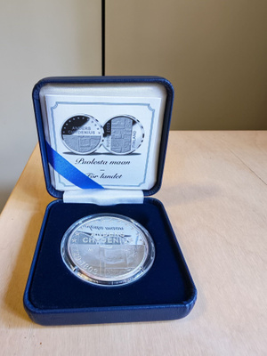 Anders Chydenius 10 euro hopearaha Suomi 2003