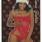 Bench Warmer 2003 Holiday Chrome Cards Kena Zakia VIKA - pikkukuva 1