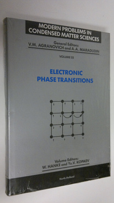 Yu.V. Kopaev : Electronic phase transitions