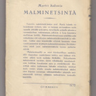 Martti Saksela: Malminetsintä - pikkukuva 2