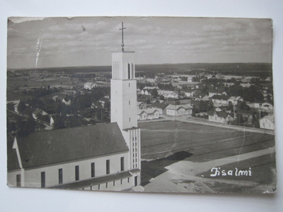 VANHA Postikortti Iisalmi 1930-luku