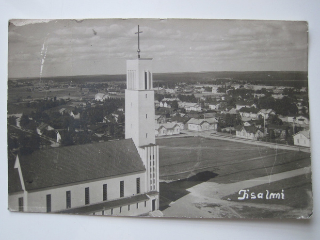 VANHA Postikortti Iisalmi 1930-luku