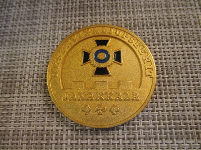 Reservinaliupseerit Janakkala 1993 mitali.